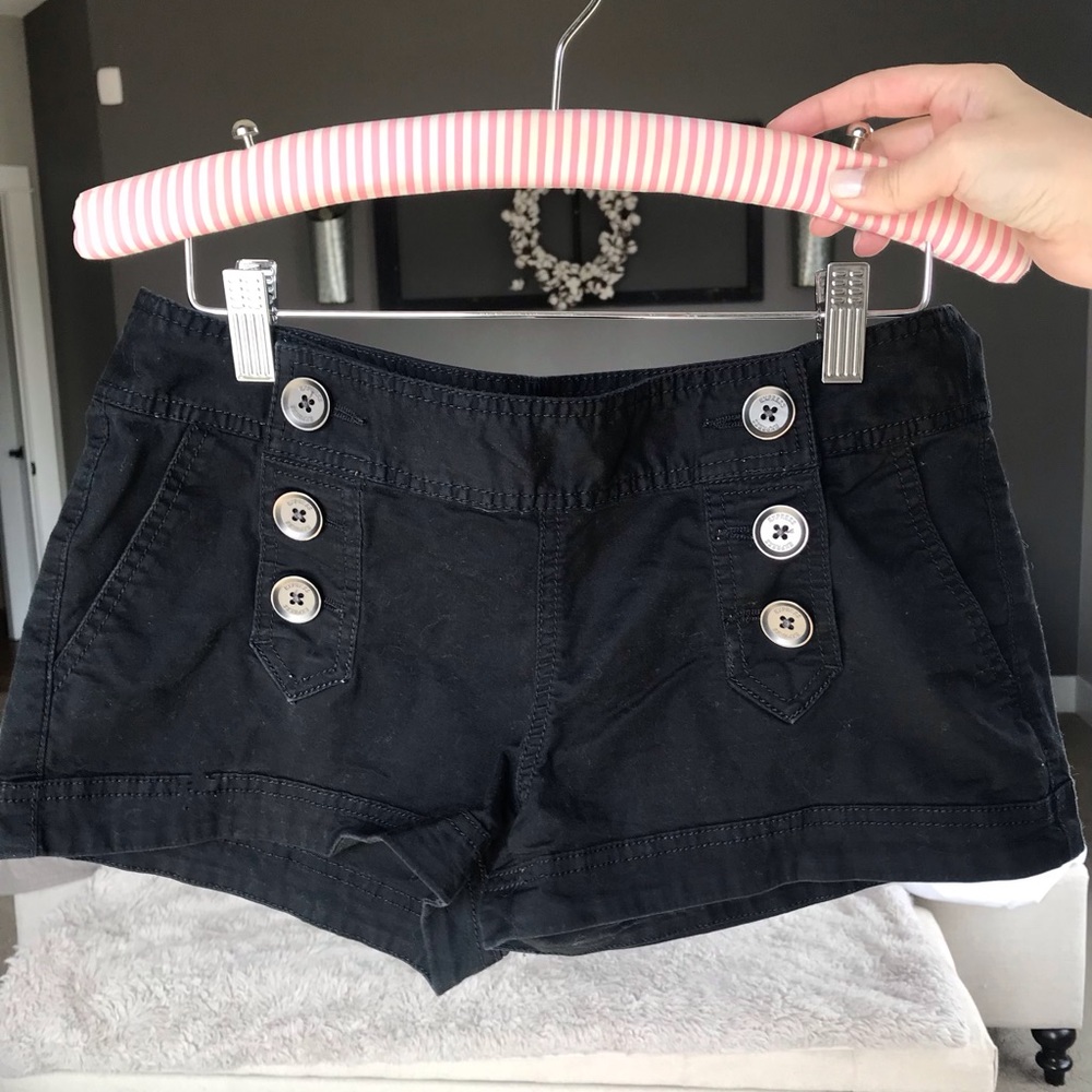 Express black shorts